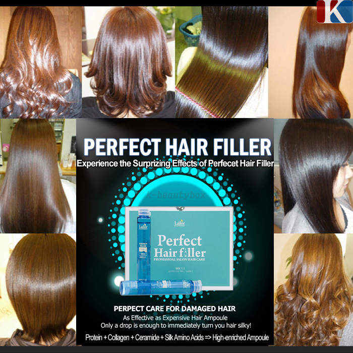 Korea Cosmetic DAMAGED HAIR CARE Perfect Hair Ampoules Filler / k-beautybox
