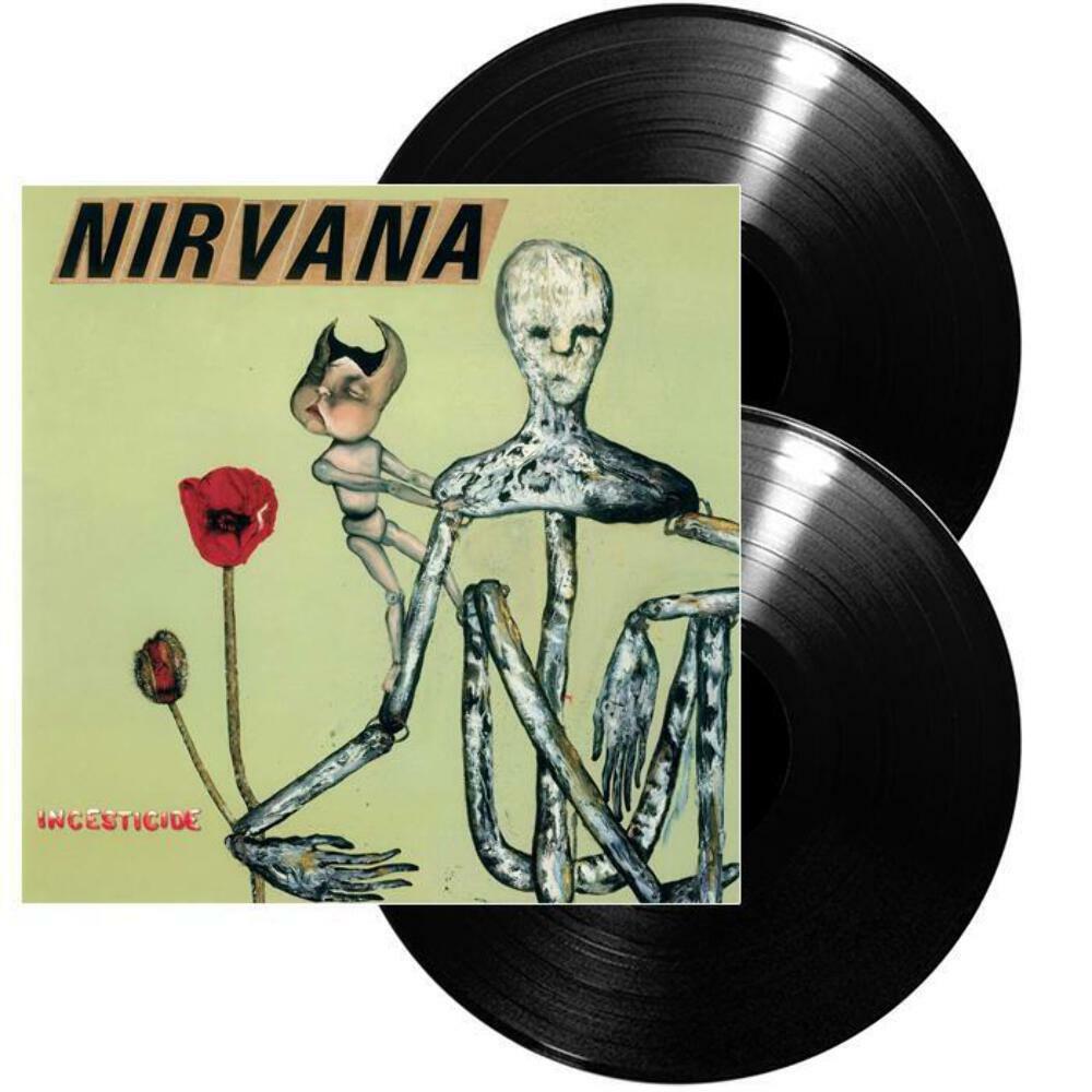 Nirvana – Incesticide (180g 2LP gatefold w. download voucher) – Vinyl – New Nirvana – Incesticide (180g 2LP gatefold w. download voucher) – Vinyl – New