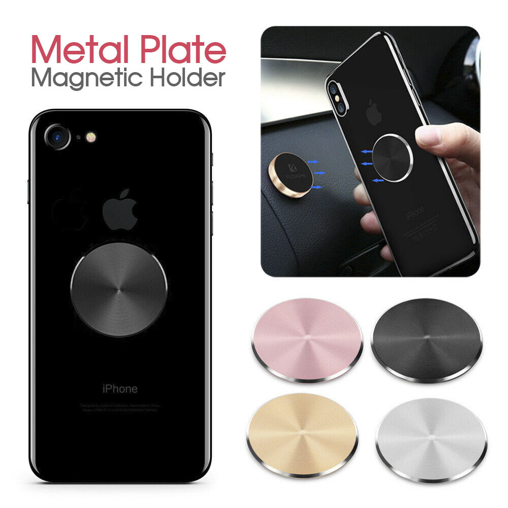 Magnetic Metal Plate Car Phone Holder Accessories Stand For Magnet Phone Support Magnetic Metal Plate Car Phone Holder Accessories Stand For Magnet Phone Support