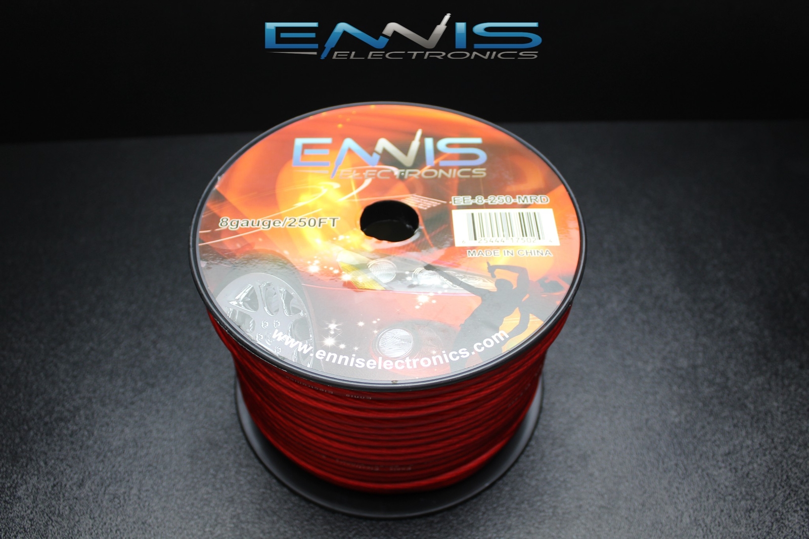 8 GAUGE WIRE 100 FT RED AWG CABLE ENNIS ELECTRONICS POWER STRANDED SUPERFLEXIBLE 8 GAUGE WIRE 100 FT RED AWG CABLE ENNIS ELECTRONICS POWER STRANDED SUPERFLEXIBLE
