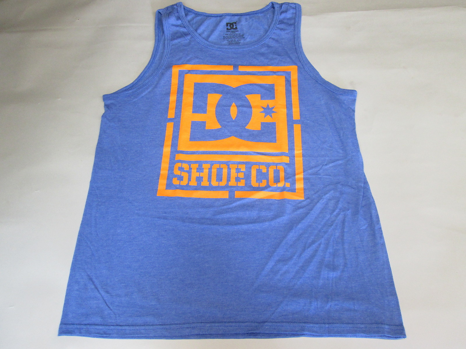 Mens Genuine DC Casual Fashion Skate bmx tank tee vest S M L XL XXL blue {DC137} Mens Genuine DC Casual Fashion Skate bmx tank tee vest S M L XL XXL blue {DC137}