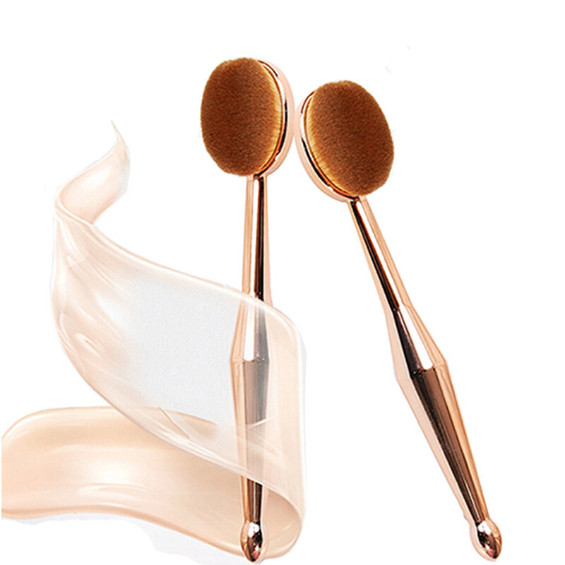 Toothbrush Shaped Makeup Brush Cosmetic Blush Face Foundation Blending Brush Y1