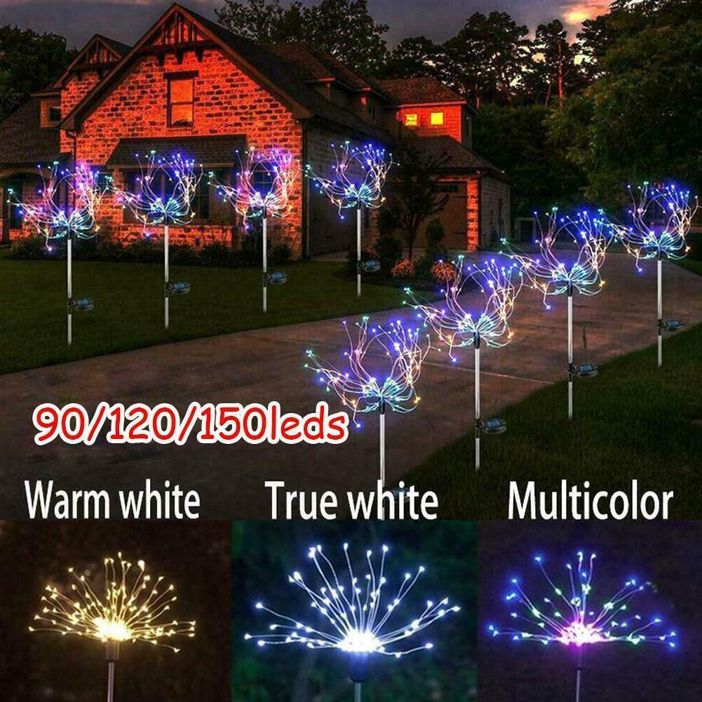 LED Solar Firework Lights Waterproof Outdoor Path Lawn Decor Lamp Garden T1H2 LED Solar Firework Lights Waterproof Outdoor Path Lawn Decor Lamp Garden T1H2