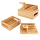 Bamboo Device Organizer Stand Cellphone Tablet Watch Holder Desktop Storage B ZL Bamboo Device Organizer Stand Cellphone Tablet Watch Holder Desktop Storage B ZL