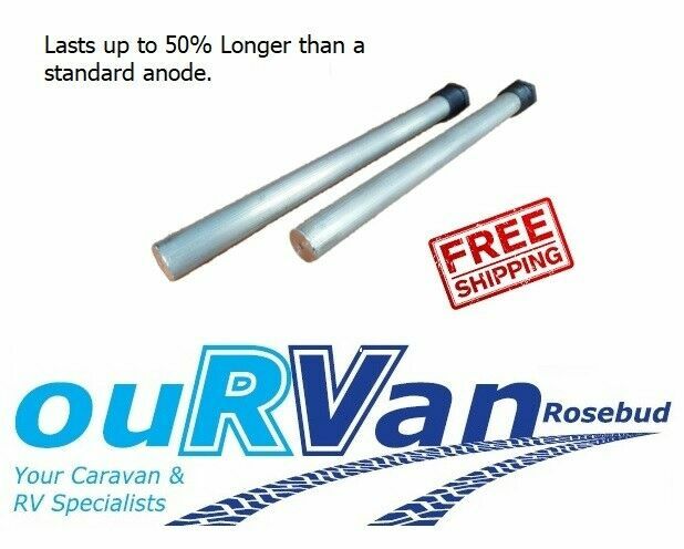 2 Suburban Hot Water Service Anodes Over 50% More Anode NPT THREAD MAGNESIUM ROD 2 Suburban Hot Water Service Anodes Over 50% More Anode NPT THREAD MAGNESIUM ROD