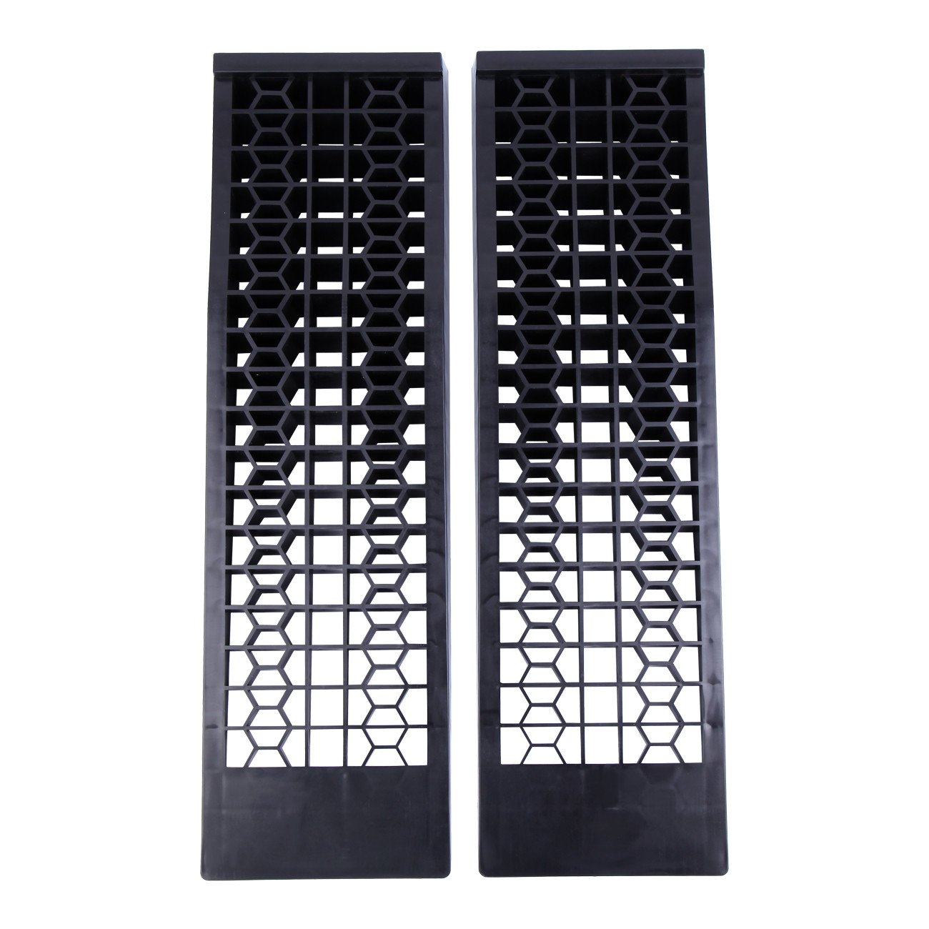 1 pair 5 Ton Capacity Lightweight Low Profile Service Car Ramps 700mm