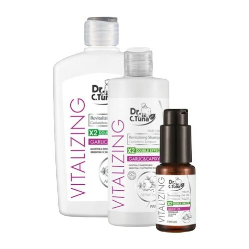 Farmasi Dr. C. Tuna Vitalizing Garlic & Capixyl Hair Care Set For 3 ct Farmasi Dr. C. Tuna Vitalizing Garlic & Capixyl Hair Care Set For 3 ct