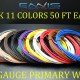10 GAUGE WIRE ENNIS ELECTRONICS PICK 11 COLORS 50 FT EA CABLE AWG COPPER CLAD 10 GAUGE WIRE ENNIS ELECTRONICS PICK 11 COLORS 50 FT EA CABLE AWG COPPER CLAD