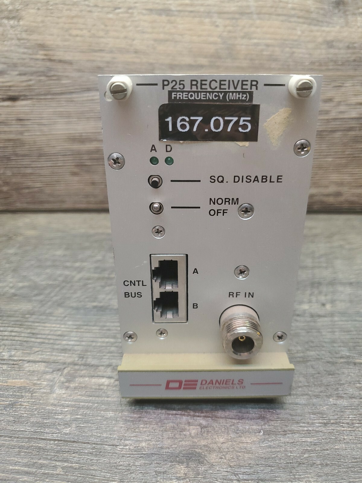 Daniels Electronics VR-4R150-00 P25 RECEIVER – FREE SHIPPING Daniels Electronics VR-4R150-00 P25 RECEIVER – FREE SHIPPING