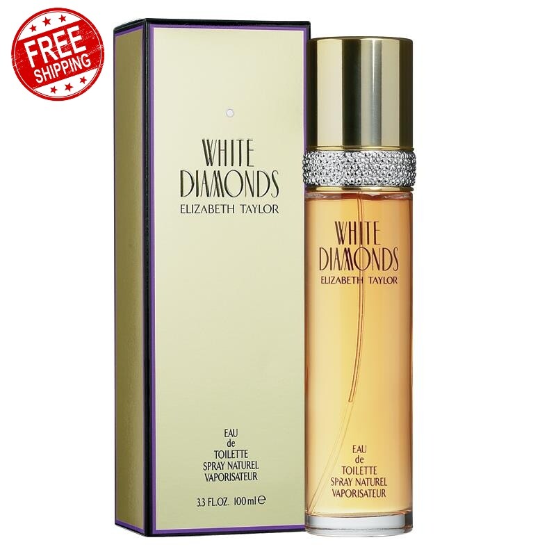 Elizabeth Taylor White Diamonds EDT Long Lasting Fragrance Perfumes Spray 100ml Elizabeth Taylor White Diamonds EDT Long Lasting Fragrance Perfumes Spray 100ml