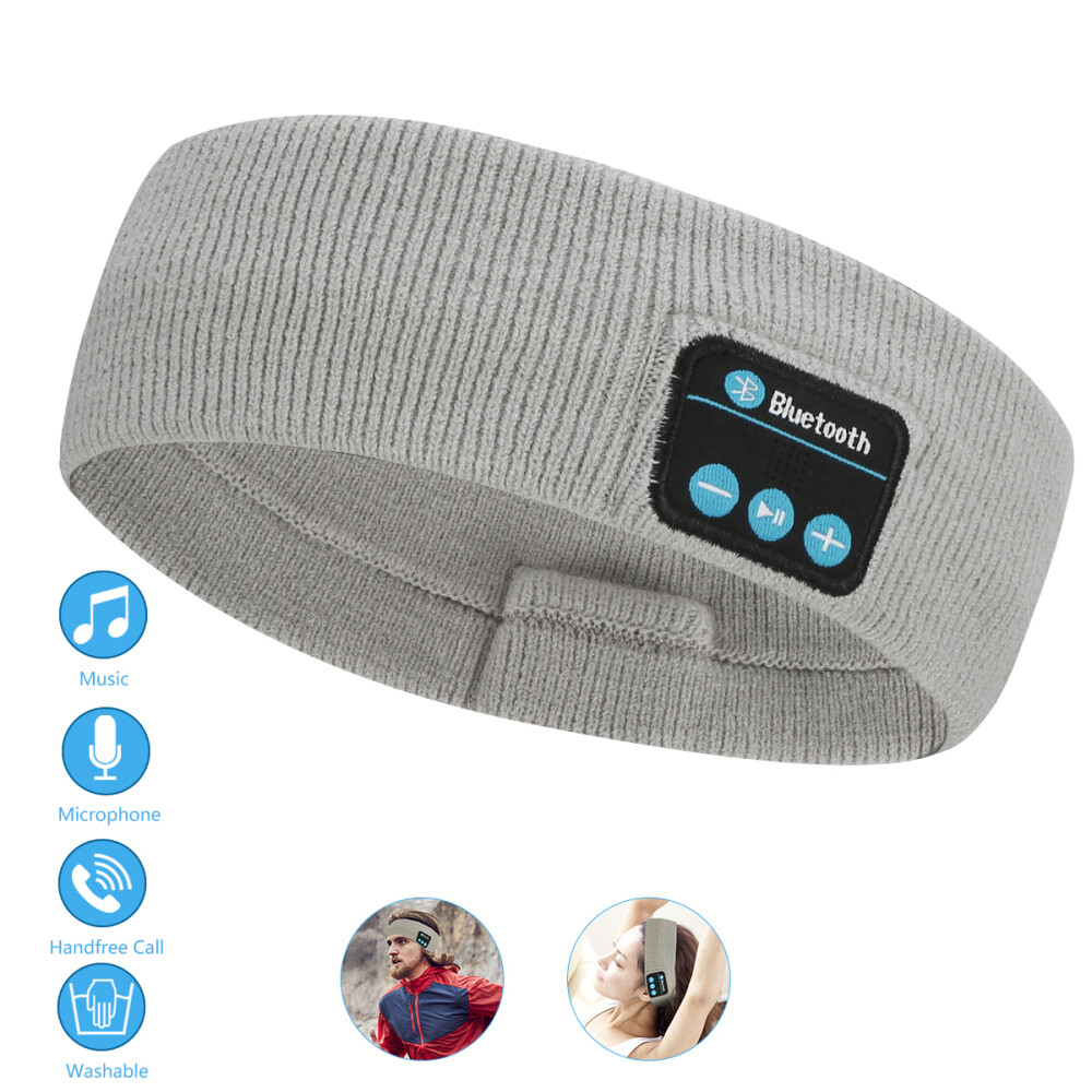 Bluetooth Sports Headband Wireless Stereo Headphones Run Sleep Music Headset