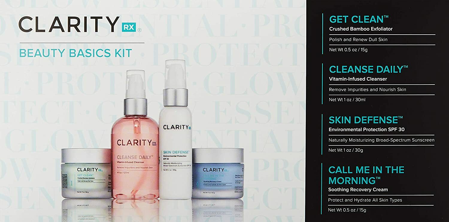ClarityRx Beauty Basics Kit 4 Piece Kit Brand New! Fresh! ClarityRx Beauty Basics Kit 4 Piece Kit Brand New! Fresh!