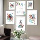 Watercolor Eye Anatomy Poster Abstract Canvas Print Ophthalmology Hospital Decor Watercolor Eye Anatomy Poster Abstract Canvas Print Ophthalmology Hospital Decor