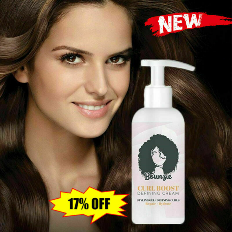 Bounzie Curl Boost Defining Cream Hair Care Elastin Organic Coconut Oil HOT DEAL Bounzie Curl Boost Defining Cream Hair Care Elastin Organic Coconut Oil HOT DEAL