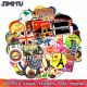 100 Pcs Travel Waterproof Stickers Retro Building Graffiti World Journey Sticker 100 Pcs Travel Waterproof Stickers Retro Building Graffiti World Journey Sticker