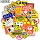 50 PCS Warning Stickers Danger Banning Signs Reminder Waterproof Decal Stickers 50 PCS Warning Stickers Danger Banning Signs Reminder Waterproof Decal Stickers