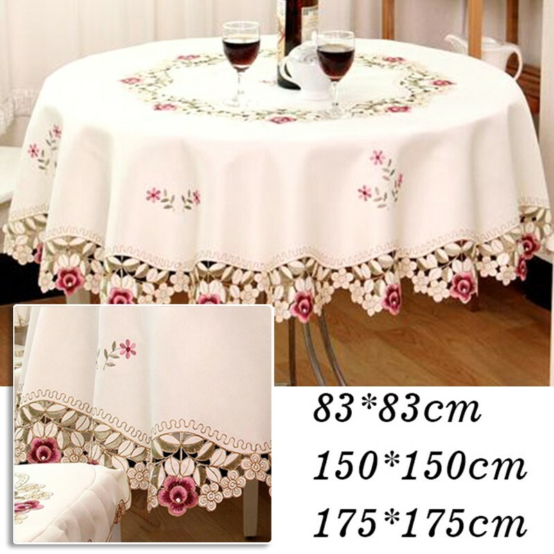 Decorations Tablecloth Dining Household Kitchen Polyester+Polypropylene