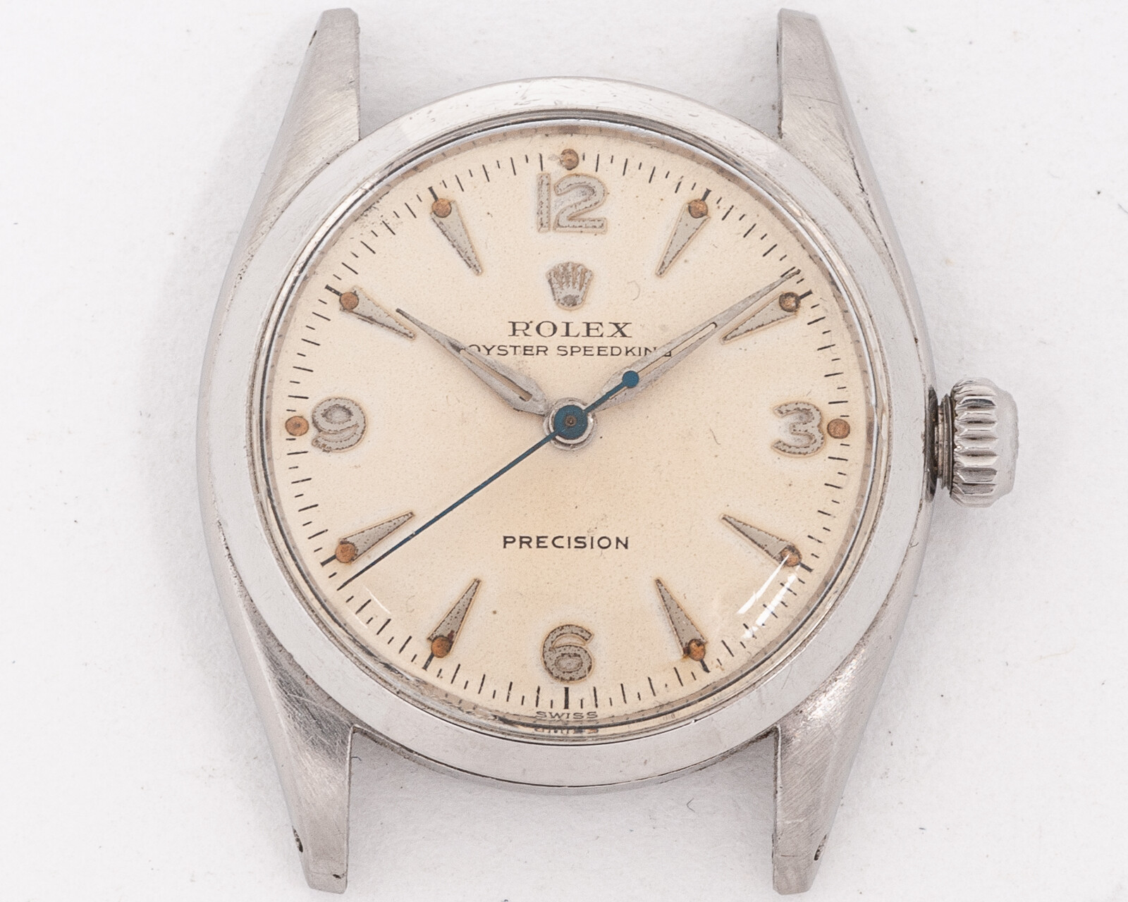 Vintage 1950’s Rolex Oyster Speedking 6420 Stainless Steel w/ Original Dial