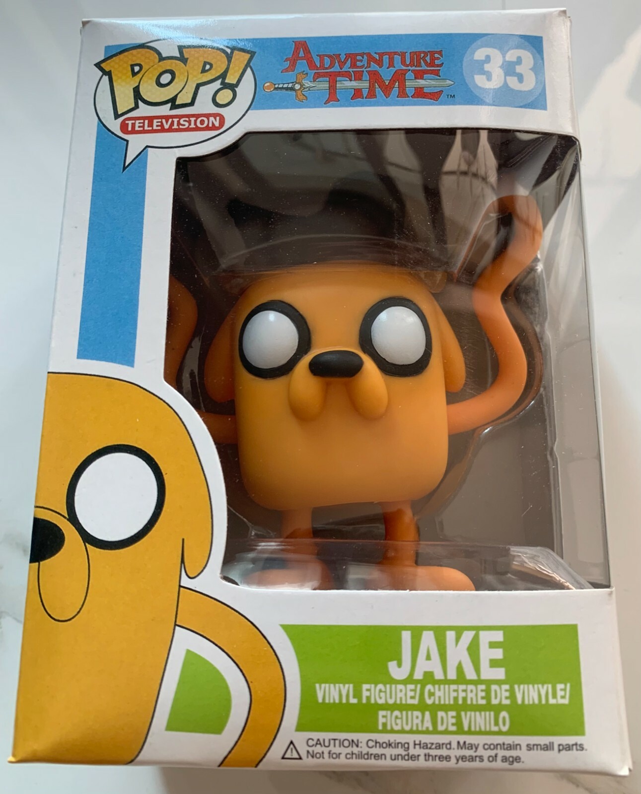 Funko POP! Television Adventure Time JAKE Vinyl Figure #33 New in Box Funko POP! Television Adventure Time JAKE Vinyl Figure #33 New in Box