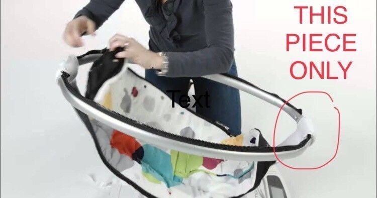Replacement part 4Moms Mamaroo 4 Infant Baby Swing Connecting Bracket white 2018 Replacement part 4Moms Mamaroo 4 Infant Baby Swing Connecting Bracket white 2018