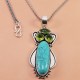 Tibetian Turquoise Peridot Gemstone Unisex Adult Silver Jewelry Pendant 3″ Tibetian Turquoise Peridot Gemstone Unisex Adult Silver Jewelry Pendant 3″