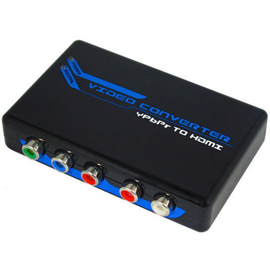 Component Video & L/R RCA Stereo Audio to HDMI Converter Adapter – DVD PS3 Xbox Component Video & L/R RCA Stereo Audio to HDMI Converter Adapter – DVD PS3 Xbox