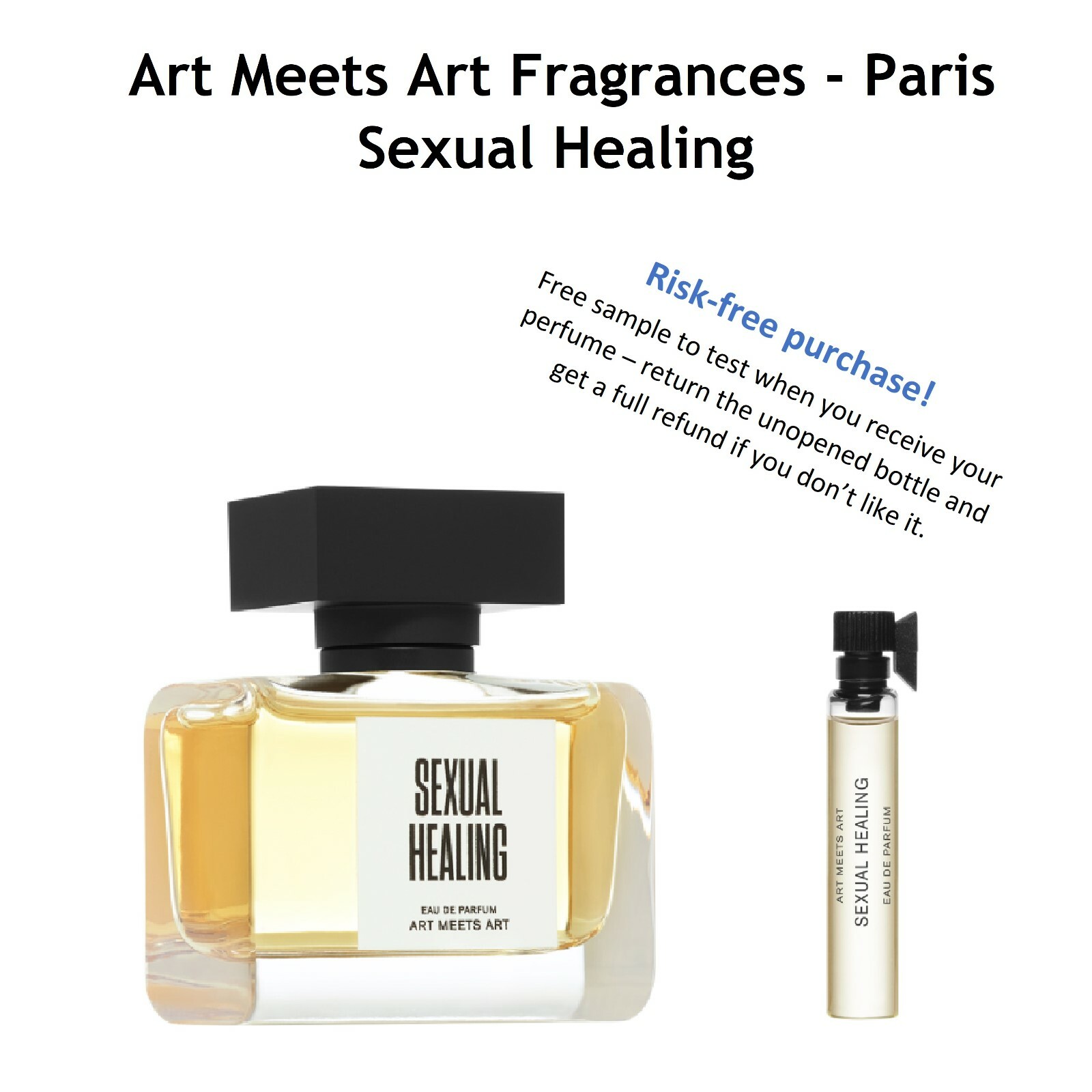 New- Art Meets Art “Sexual Healing” fragrance – world class perfumer- 50ml + 2ml New- Art Meets Art “Sexual Healing” fragrance – world class perfumer- 50ml + 2ml
