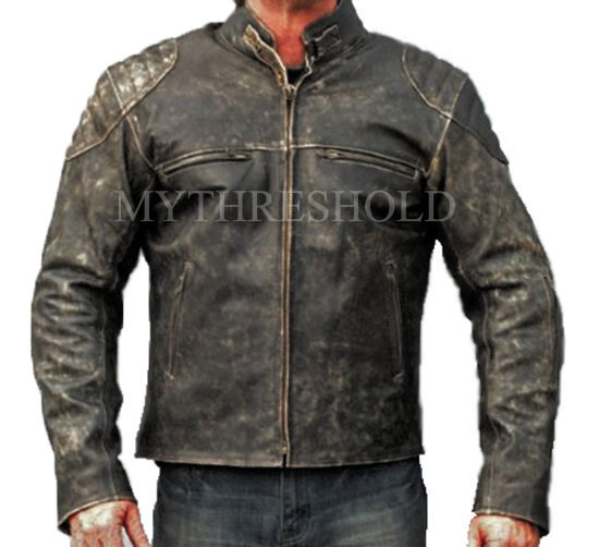 Mens Motorcycle Distressed Hooligan Leather Jacket Bikers Casual Fashion Vintage Mens Motorcycle Distressed Hooligan Leather Jacket Bikers Casual Fashion Vintage