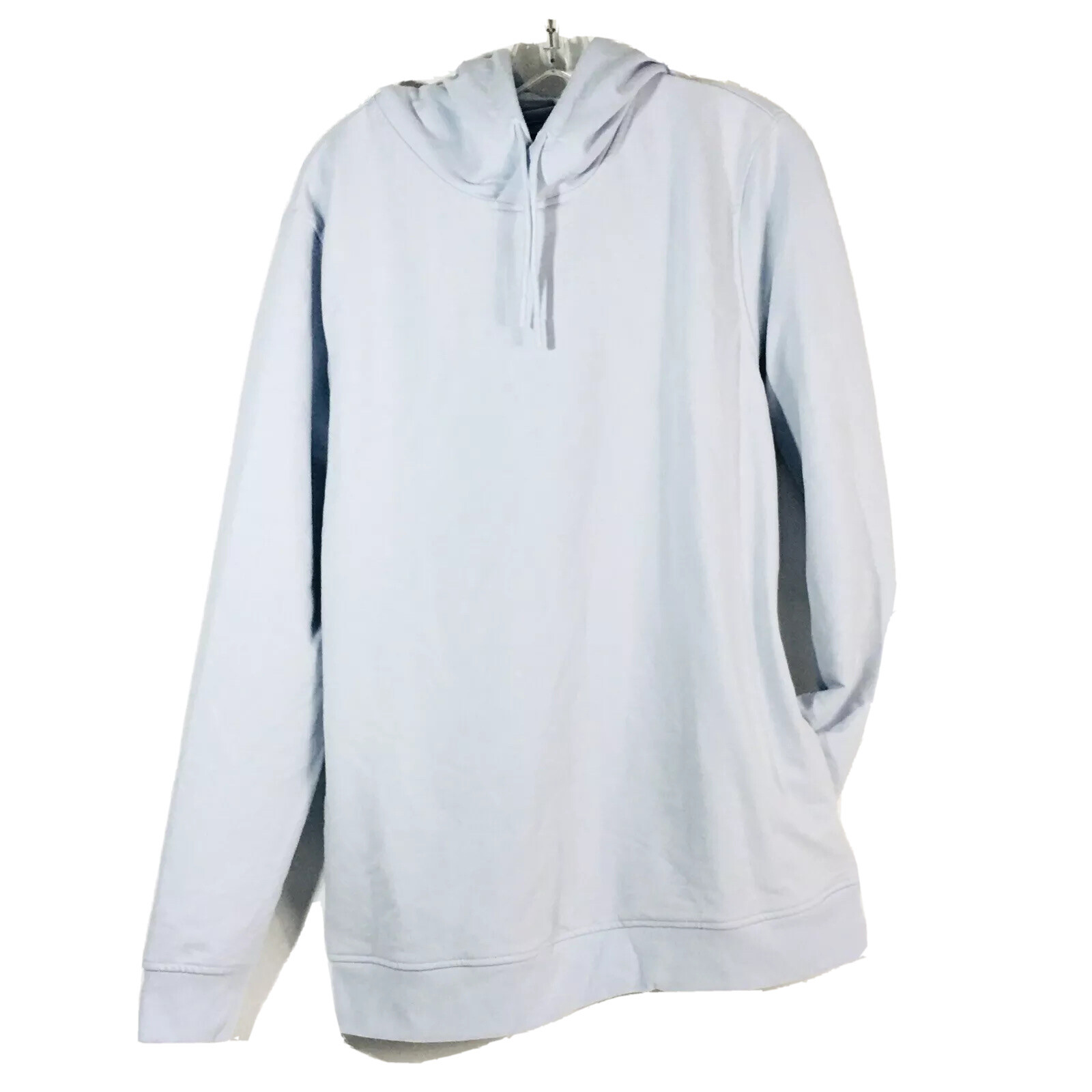 Cuts Clothing Mens Classic Long Sleeve Hoodie Large Glacier Blue Cuts Clothing Mens Classic Long Sleeve Hoodie Large Glacier Blue