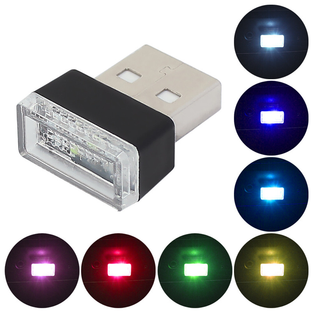 1PC USB LED Car Interior Light Neon Atmosphere Ambient Lamp Bulb Accessories 1PC USB LED Car Interior Light Neon Atmosphere Ambient Lamp Bulb Accessories