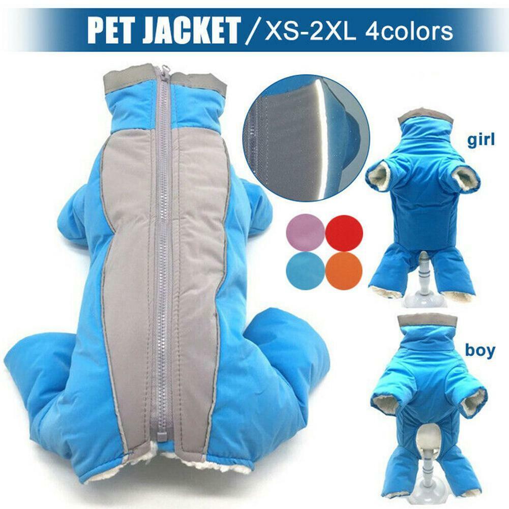 Windproof Warm Pet Dog Coat Hoodie Winter Thick Clothes New Snowsuits K5P5 Windproof Warm Pet Dog Coat Hoodie Winter Thick Clothes New Snowsuits K5P5