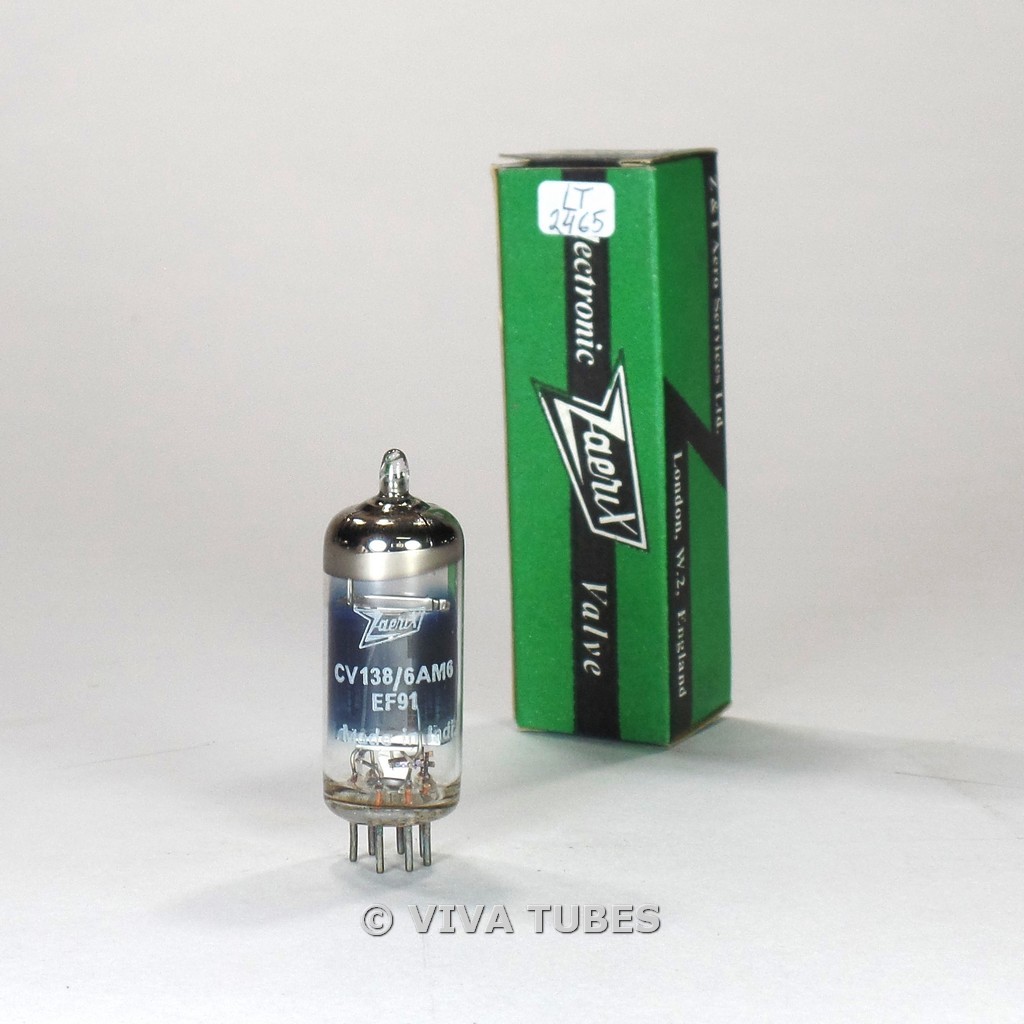 True NOS NIB Bharat Electronics India CV138/6AM6/EF91 Silver Plate Tube 100+% True NOS NIB Bharat Electronics India CV138/6AM6/EF91 Silver Plate Tube 100+%