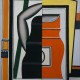 Art Fabric HD Print Oil Painting For Fernand Léger The Mirror Wall Home Decor Art Fabric HD Print Oil Painting For Fernand Léger The Mirror Wall Home Decor