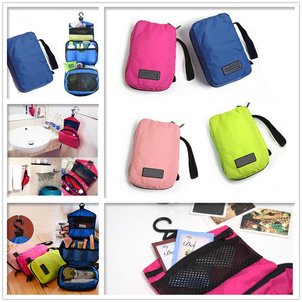 Travel Cosmetic Makeup Toiletry Bag Organizer Holder Beauty Wash Storage Hanging Travel Cosmetic Makeup Toiletry Bag Organizer Holder Beauty Wash Storage Hanging