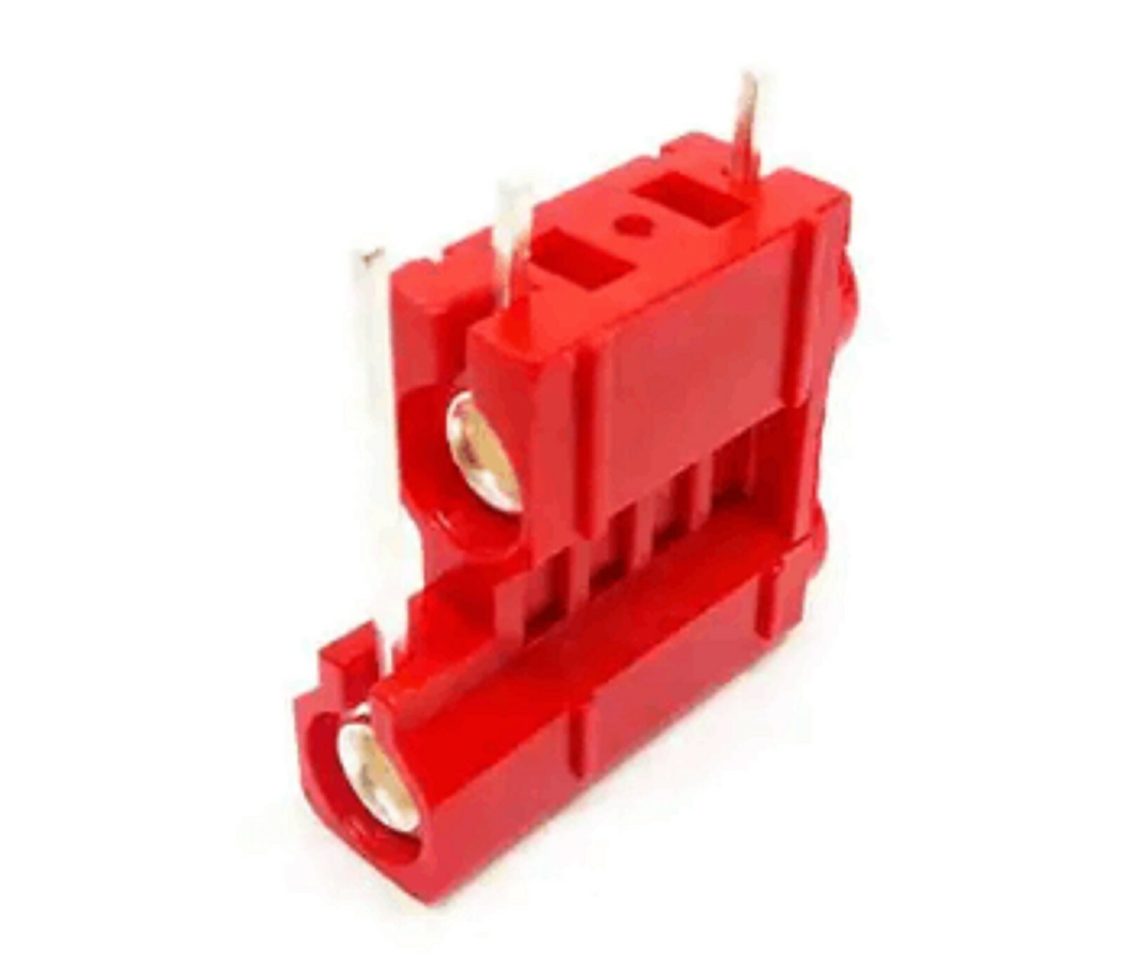 Lot Of 100 Mouser Electronics Deltron 572-0500 Test Sockets Double PCB Sock Red Lot Of 100 Mouser Electronics Deltron 572-0500 Test Sockets Double PCB Sock Red