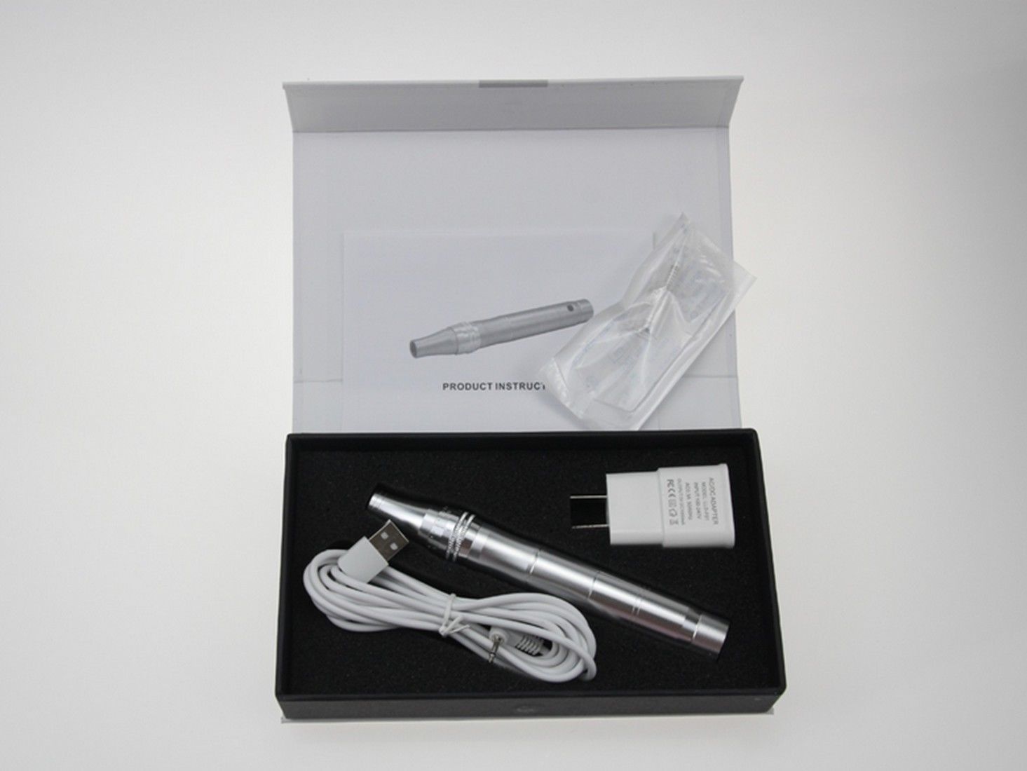 Electric Auto Microneedle Therapy Beauty Apparatus Screw Needles Wireless CE Electric Auto Microneedle Therapy Beauty Apparatus Screw Needles Wireless CE