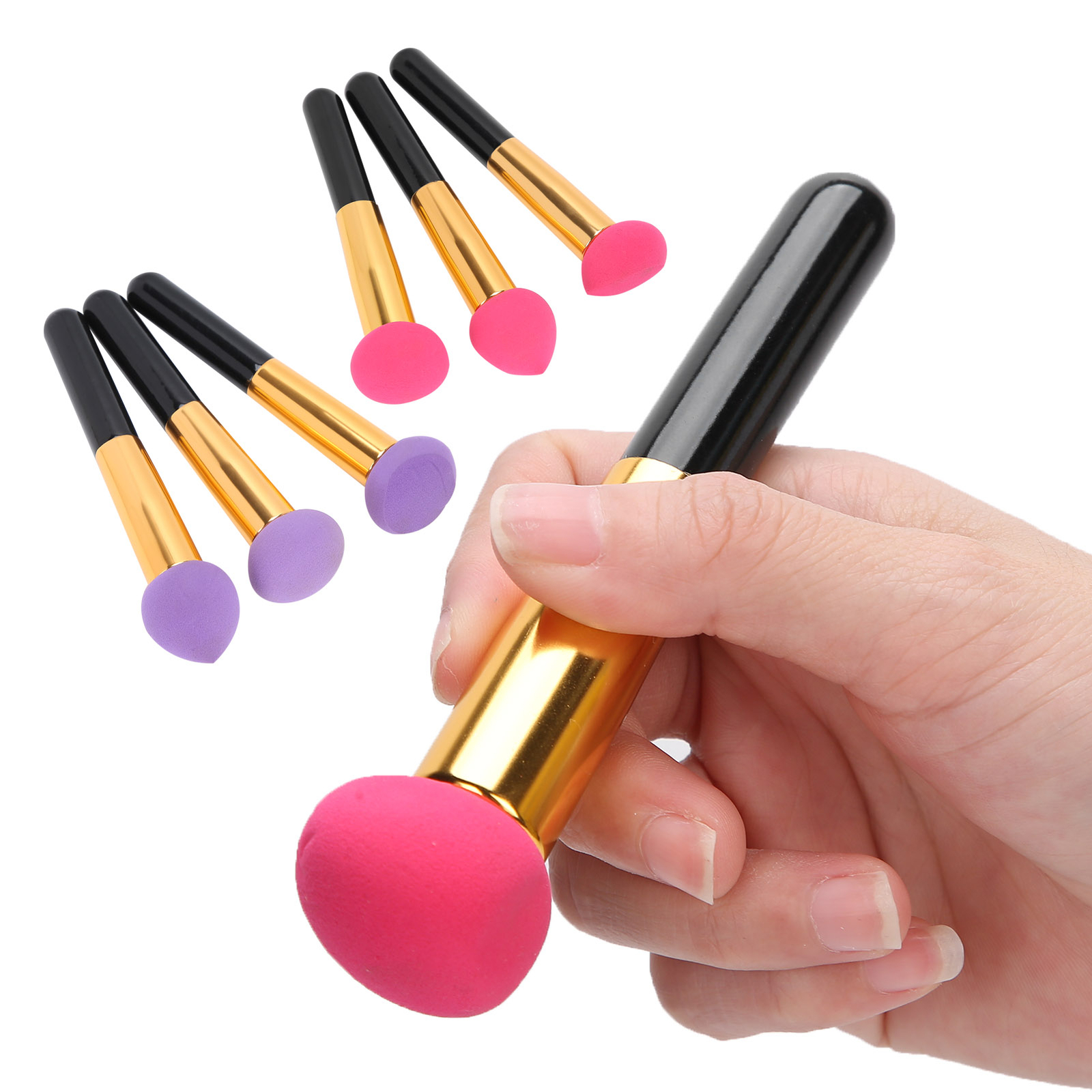3pcs Cosmetic Makeup Beauty Sponge Powder Puff Blender Set 3pcs Cosmetic Makeup Beauty Sponge Powder Puff Blender Set