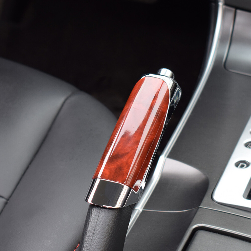 Universal Red Carbon Fiber Car Handle Hand Brake Protector Cover Car Accessories Universal Red Carbon Fiber Car Handle Hand Brake Protector Cover Car Accessories