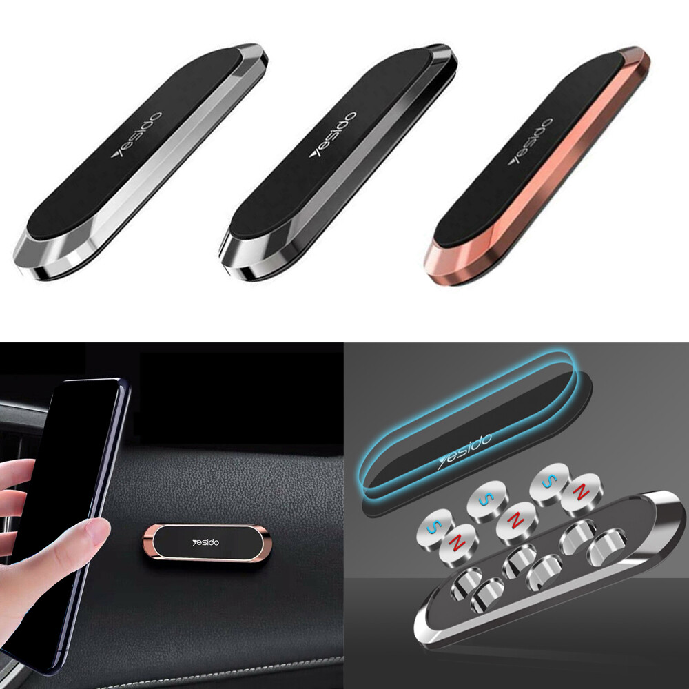 Mini Magnetic Car Truck Phone Holder Stand For iPhone Magnet Mount Accessories