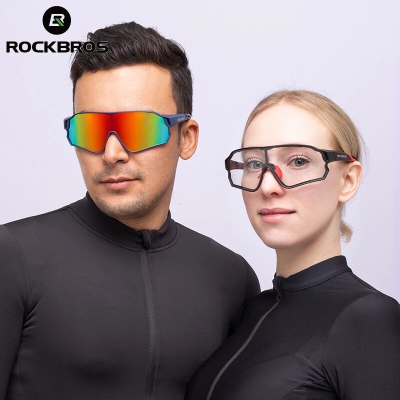 ROCKBROS Photochromic Sunglasses Photochromic Sports Glasses with UV400 ROCKBROS Photochromic Sunglasses Photochromic Sports Glasses with UV400