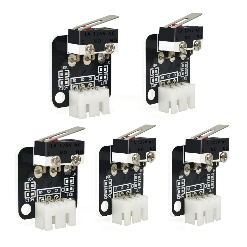 5PCS Limit Switch 3Pin N/O N/C Control Micro Switch 3D Printer Accessories 5PCS Limit Switch 3Pin N/O N/C Control Micro Switch 3D Printer Accessories