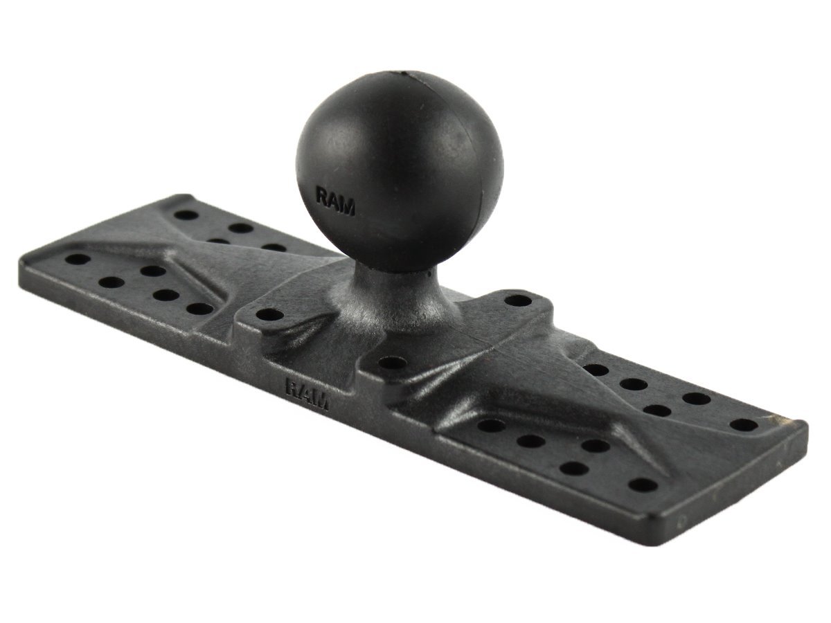 RAM Composite 6.25″ x 2″ Universal Marine Electronics Base Plate with 1.5″ Ball RAM Composite 6.25″ x 2″ Universal Marine Electronics Base Plate with 1.5″ Ball