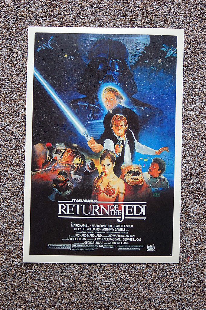 Return of the Jedi #1 Lobby Card Movie Poster Return of the Jedi #1 Lobby Card Movie Poster