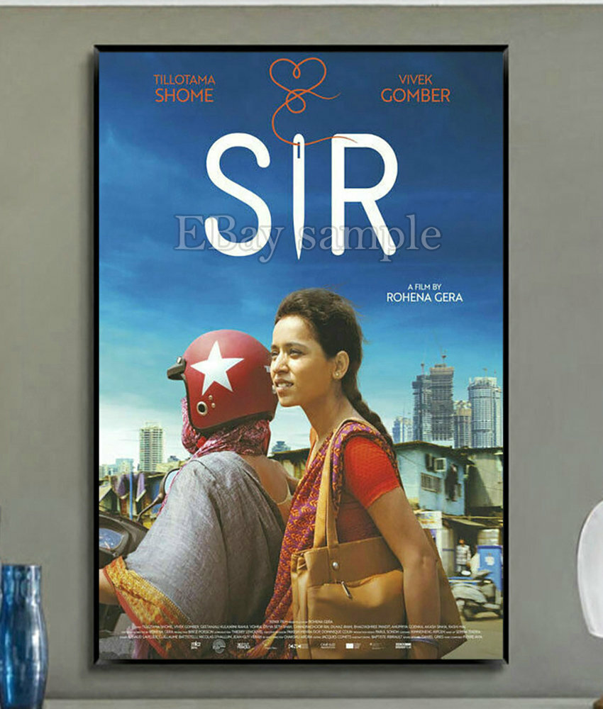 2C306 SIR Rohena Gera Movie 2018 Film Deco Home Print Art Silk Poster 2C306 SIR Rohena Gera Movie 2018 Film Deco Home Print Art Silk Poster