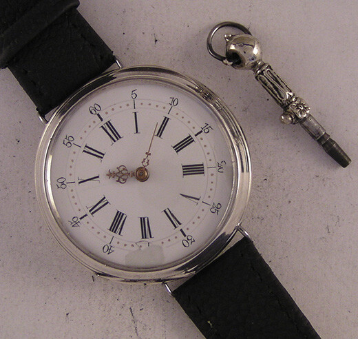 SUPERB CORNET a LOUHANS French 150 Years Old SILVER Wrist Watch A+ Just Serviced SUPERB CORNET a LOUHANS French 150 Years Old SILVER Wrist Watch A+ Just Serviced