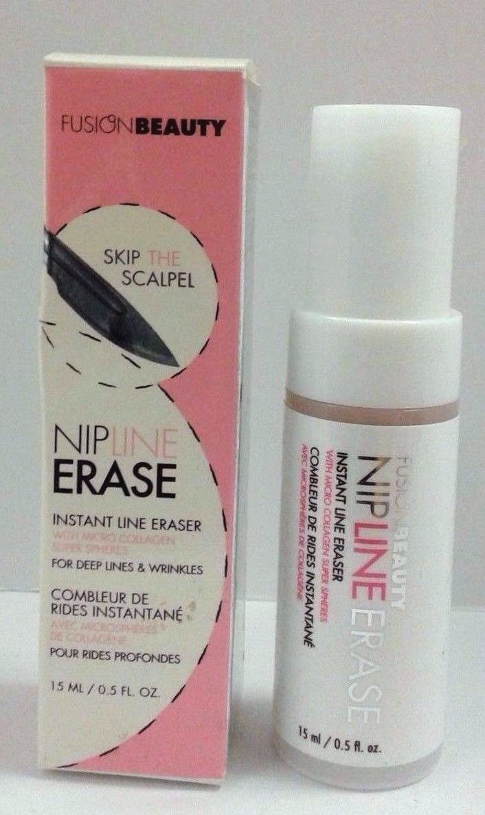 Fusion Beauty NIPLINE Erase Instant Line Eraser 0.5 oz BOX Fusion Beauty NIPLINE Erase Instant Line Eraser 0.5 oz BOX