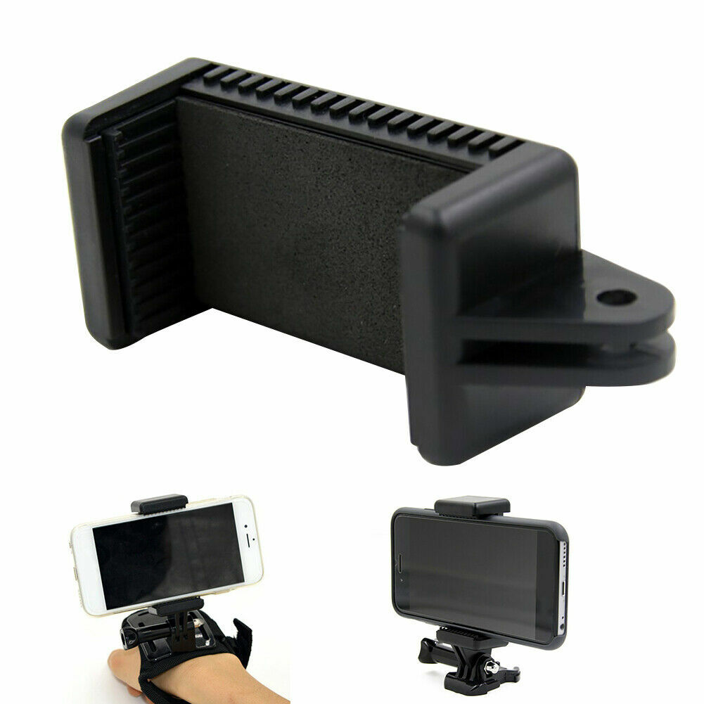 Phone Clip Mount Adapter for GoPro Accessories Attachment Tripod Monopod Clamp Phone Clip Mount Adapter for GoPro Accessories Attachment Tripod Monopod Clamp