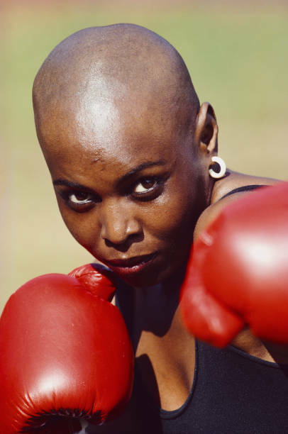 OLD SPORTS PHOTO BOXING Lightweight Boxer Marian Lady Tiger Trimiar OLD SPORTS PHOTO BOXING Lightweight Boxer Marian Lady Tiger Trimiar