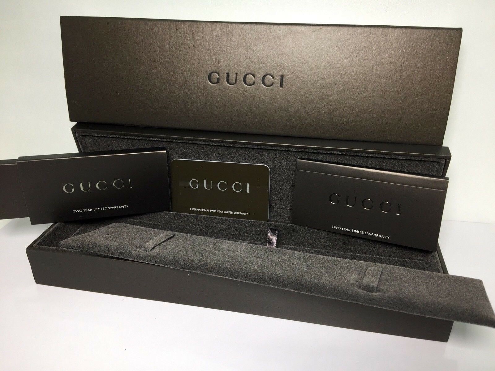 Gucci Box Scatola Box Case Warranty New Watch Gucci Box Scatola Box Case Warranty New Watch