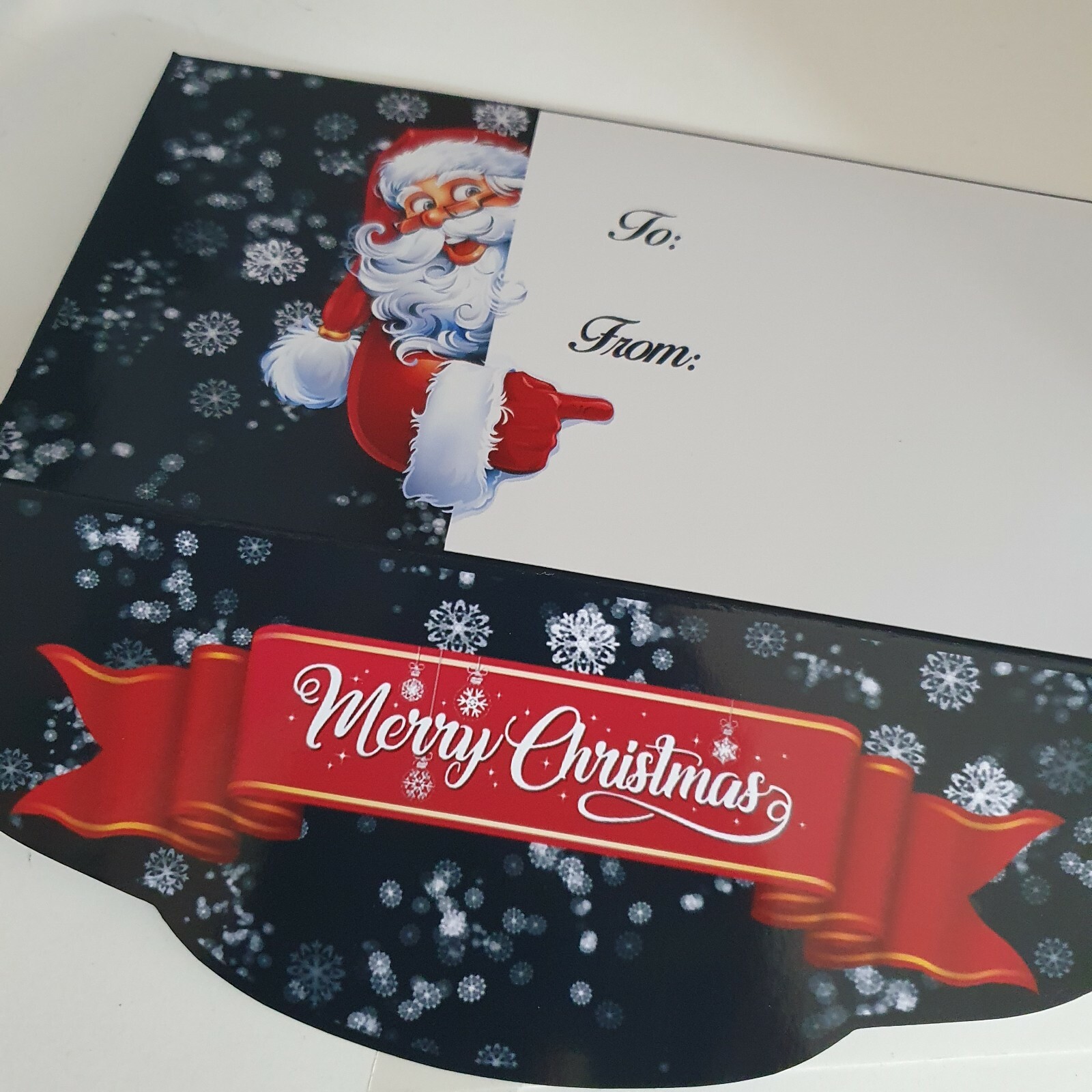 Merry Christmas Santa money wallet /Gift card holder Envelope voucher Merry Christmas Santa money wallet /Gift card holder Envelope voucher